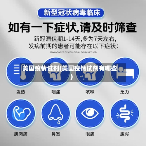 美国疫情试剂(美国疫情试剂有哪些)