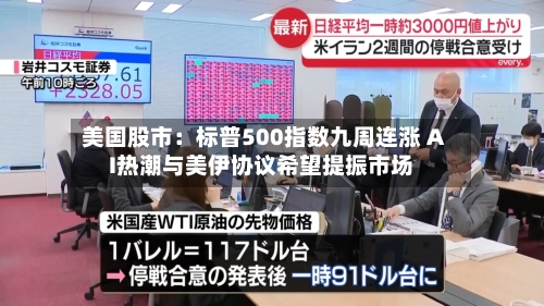 美国股市：标普500指数九周连涨 AI热潮与美伊协议希望提振市场