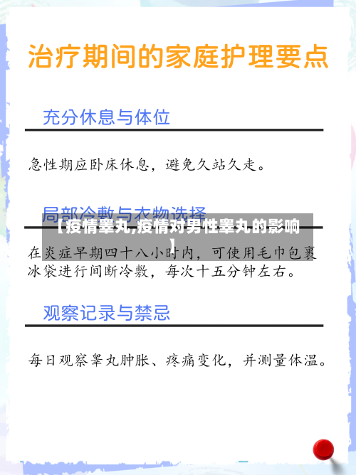 【疫情睾丸,疫情对男性睾丸的影响】